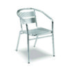 Aluminium Canteen Arm Chair - Full Aluminium