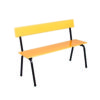 Bench with Backrest 1000